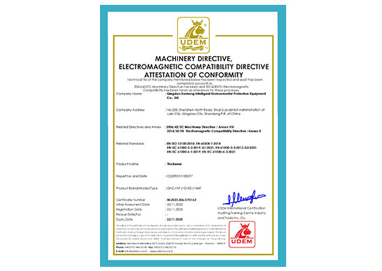 CE-Certificate-Thickener